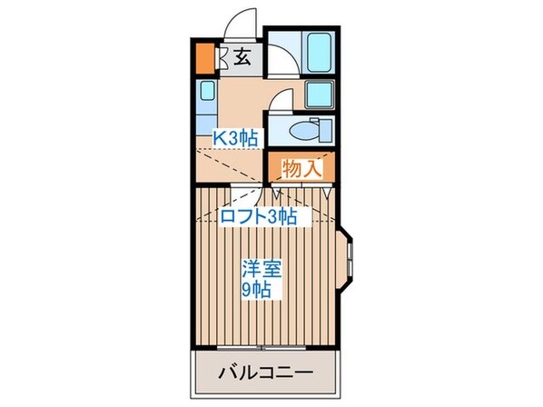 コ－トヴィラＢの物件間取画像